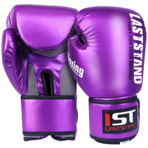 Gant de boxe violet