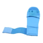 Gants de Karaté à Anneau de Rotterdam pour Homme et Femme, Mitaines d’Entraînement WKF pour Enfant, Rouge, Bleu, Sac de Poche MMA, Équipement de Main pour Taekwondo 4