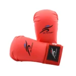 Gants de Karaté à Anneau de Rotterdam pour Homme et Femme, Mitaines d’Entraînement WKF pour Enfant, Rouge, Bleu, Sac de Poche MMA, Équipement de Main pour Taekwondo 3