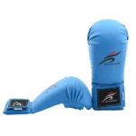 Gants de Karaté à Anneau de Rotterdam pour Homme et Femme, Mitaines d’Entraînement WKF pour Enfant, Rouge, Bleu, Sac de Poche MMA, Équipement de Main pour Taekwondo 2